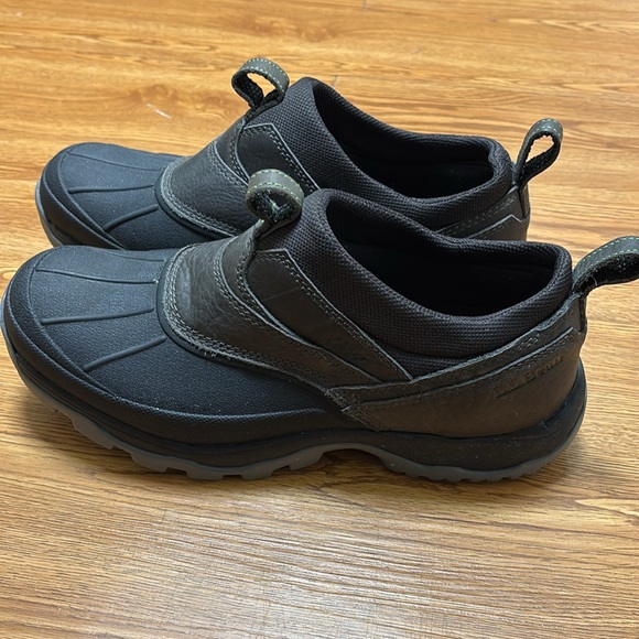 L. L. Bean Storm Chaser Slip on Snow Boots Black - Picture 2 of 7